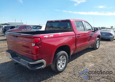 2020 Chevrolet Silverado 1500 4Wd Short Bed Lt z USA, uszkodzony, nr VIN 1GCPYDEK8LZ277388